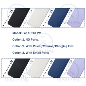 For iPhone 13 Pro Max 12 Pro Max 11 Pro Max SE2 X XR XS Back Housing Cover Lot - Picture 1 of 1