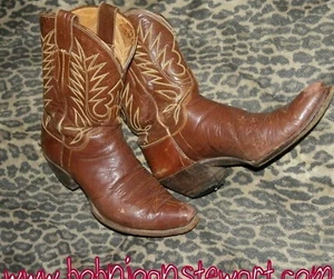 Botas vaqueras retro marrón 7 - Imagen 1 de 12