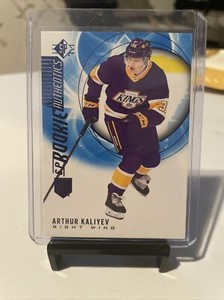 2020-21 Upper Deck SP Rookie Authentics Blue Arthur Kaliyev #104
