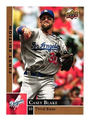 2009 Upper Deck First Edition #148 Casey Blake Los Angeles Dodgers - Image 1 of 2