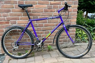 Kuwahara Cascade Cross Kult-MTB der 80/90-er Jahre blau - Bild 1 von 4
