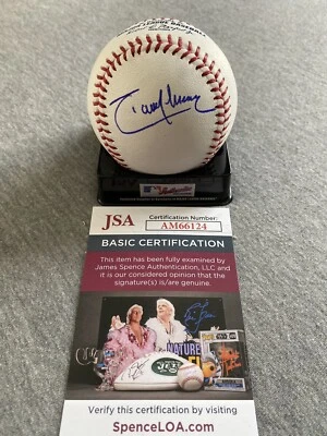 SEATTLE MARINERS- RANDY JOHNSON AUTOGRAPH HALL OF FAME LOGO BASEBALL JSA AM66124 - Image 1 of 3