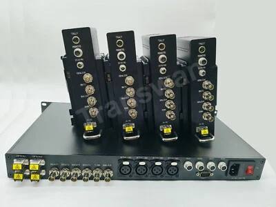Fiber Link for S.O.N.Y HDW-750 with 4 Ch 3G-SDI/Tally/Intercom/Remote/TC/Genlock - Image 1 of 4