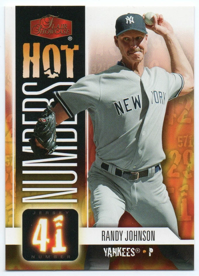 2006 Flair Showcase Hot Numbers Pick Any Complete Your Set Odd 1:6 - Image 1 of 1