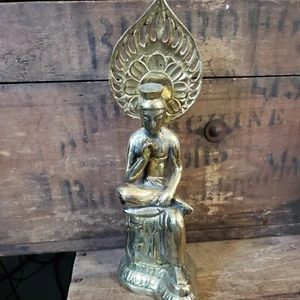 Beautiful Vintage Buddha Statue - No Maker Mark - Picture 1 of 16