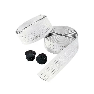 Deda Elementi Mistral Perforated Handlebar Tape Road Bike Leather Effect White - Image 1 of 4
