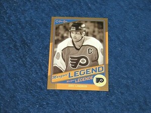ERIC LINDROS FLYERS 2012-13 O-PEE-CHEE MARQUEE LEGENDS GOLD #G8 (H-473)