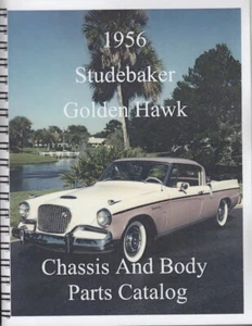 Original 1956 Studebaker Golden Hawk Chassis and Body Parts Catalog - Bild 1 von 17