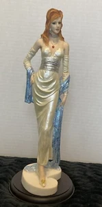 Vintage Summit Lady Figur Künstler Signiert Made In Mexico  - Bild 1 von 11