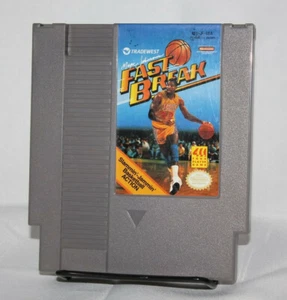 Magic Johnson's Fast Break Nintendo NES Cleaned & Polished - Picture 1 of 2