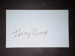 Tarjeta índice firmada 3x5 Henry Rodriguez, A's (debut 2009) (HS) - Imagen 1 de 1