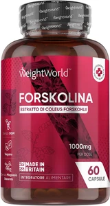 Forskolina Vegana Da 1000Mg per Dose Giornaliera, Con Estratto 28,58Mg (35:1) Di - Imagen 1 de 12