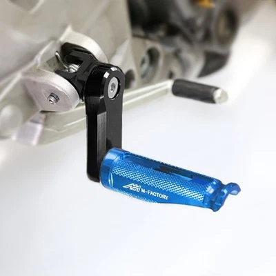 Clavijas extendidas delanteras azules Shinobi 40 mm para Suzuki TL1000S 97 98 99 00 01 Foto 1 de 4