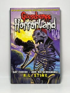 10th Print #8 Say Cheese and Die Screaming Goosebumps HorrorLand Stine UK Copy - Picture 1 of 20
