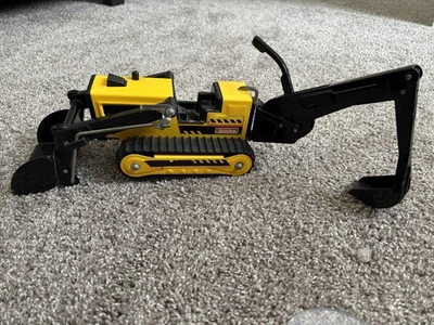 Vintage Tonka Yellow & Black Excavator / Backhoe Crawler - Image 1 of 4