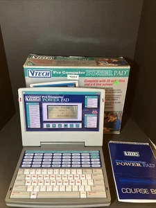 VINTAGE VTECH PRE COMPUTER POWER PAD TESTED, WORKS, ORIGINAL BOX EDUCATIONAL KID - Picture 1 of 13