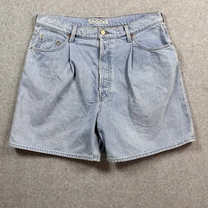 Mother SNACKS Pleated Fun Dip Shorts Just a Nibble Size 32 - Picture 1 of 14
