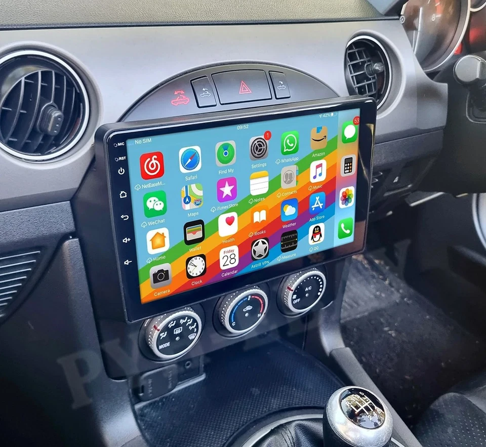 4+64GB CarPlay For Mazda MX-5 Miata 2006-2014 Android Car Radio Stereo Head Unit Foto 1 de 4