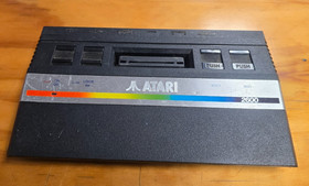 Atari  2600 Jr Console - Black *CONSOLE ONLY - UNTESTED/FOR PARTS*