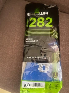 Showa Atlas 282 TEMRES blau wasserdicht isoliert Arbeitshandschuhe (Größe: Large) - Bild 1 von 2