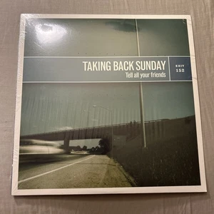 Taking Back Sunday Tell All Your Friends Vinyl Green Iridescent SEALED /1500 - Picture 1 of 4