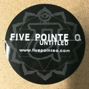 Pegatina De Colección 2002 Five Pointe O Sin Título 3" Promo Hype Tour Nu Metal Joliet IL  - Imagen 1 de 2