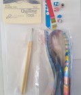 BEADING TOOL Paper Bead Jewelry Making-AND Pack of Bead Paper Wood