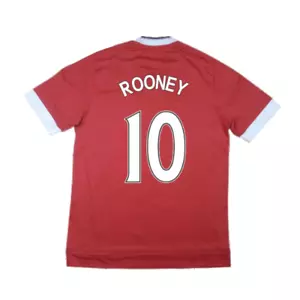Rooney #10 Manchester United 2015-16 Home Shirt Excellent Condition - Picture 1 of 2