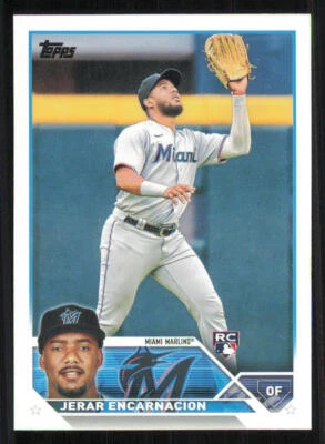 2023 Topps #318 Jerar Encarnacion RC - Image 1 of 2