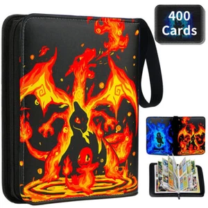 Trading Cards Album Pokemon 400 Cards Game Binder Book Collection Folder Holder - Picture 1 of 14