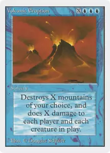 Volcanic Eruption x1 EX/NM Unlimited Edition MTG R89 4RCards - Picture 1 of 1