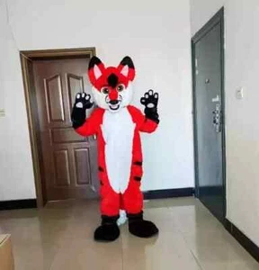 Halloween Wolf Fuchs Fursuit Cartoon Maskottchen Kostüme Halloween Aktivität Promotion - Bild 1 von 4