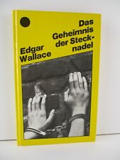 Das Geheimnis der Stecknadel: German Edition By Edgar Wallace -Tracking  (B75)