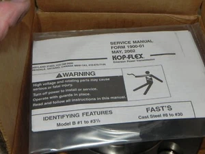 Kop-Flex Fasts Gear Coupling Sleeve 1.5" SB - Picture 1 of 7