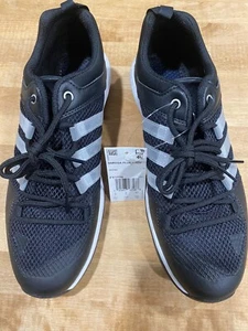 Scarpe outdoor Adidas Daroga Plus da uomo in tela nere FY1776: taglia 8,5 M/9,5 W - Foto 1 di 5