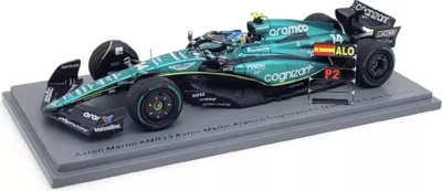 Aston Martin Aramco Cognizant F1 Team 2023 Nº14 a escala 1:43 de Spark Foto 1 de 2