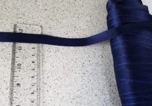 Navy Hem Tape, 1.5cm wide - Picture 1 of 1