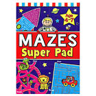 Super Pad Activity Book - Great for Holiday - Age 4-7 Mazes