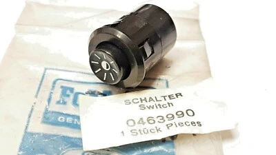 FORD TAUNUS 12M 15M P6 1/1968-12/1970 CONJUNTO DE INTERRUPTOR DE LUZ DE INSTRUMENTO #463990 ¡NUEVO! Foto 1 de 4