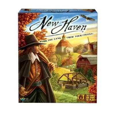 obo New Haven .. Settlement Building Board Game - Image 1 of 4