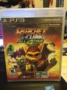 Ratchet & Clank All 4 One 2011 Playstation 3 no sellado para reventa - Imagen 1 de 4