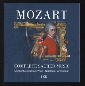 13 CD ★ Mozart : Compléte Sacred Music - Harnoncourt ★ COFFRET BOX 13 CD - Imagen 1 de 2