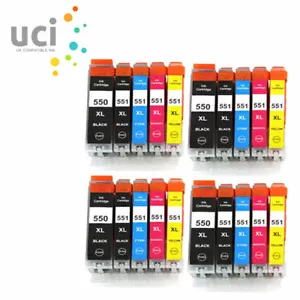 20 Ink Cartridges (Set) for Canon Pixma IX6850 MG5650 MG6450 MG5550 MX725 MX925 - Picture 1 of 1