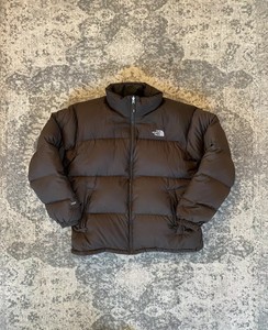 brown north face jacket mens