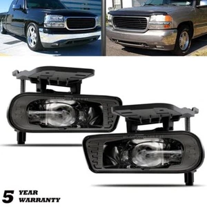 Pair LED Fog Light Driving Lamps For GMC Sierra 1999-2002 / GMC Yukon XL 2001-06 - Picture 1 of 12