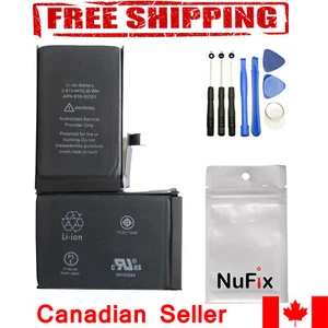 Batterie de remplacement pour iPhone X 5.8" 2716mAh A1865 A1901 A1902 outils adhésifs - Photo 1 sur 3