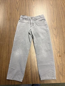 Levi’s Jungen 502 Regular Taper Fit Jeans Grau Denim 7x Reg - Bild 1 von 9