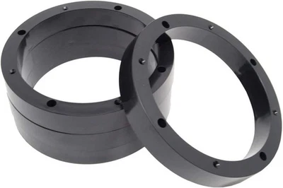 AUDIOPIPE 2 Pair 8" ABS Plastic Speaker Spacer Rings Subwoofer Custom Mounting Adapter