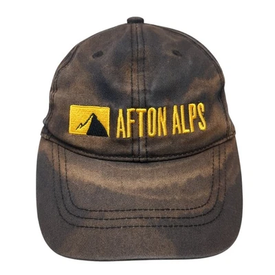 Afton Alps Staff Slideback Hat Black One Size Embroidered Helly Hansen - Image 1 of 4