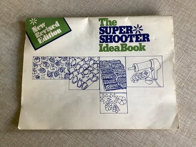 Wear Ever SUPER SHOOTER Replacement IDEA BOOK RECIPES  Cookie Press Parts 70001 - Image 1 of 3